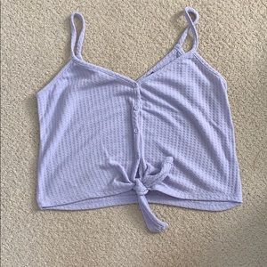 Purple tank top